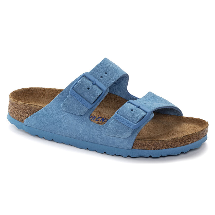 Sky blue smal Arizona SFB i semsket med matchende spenner