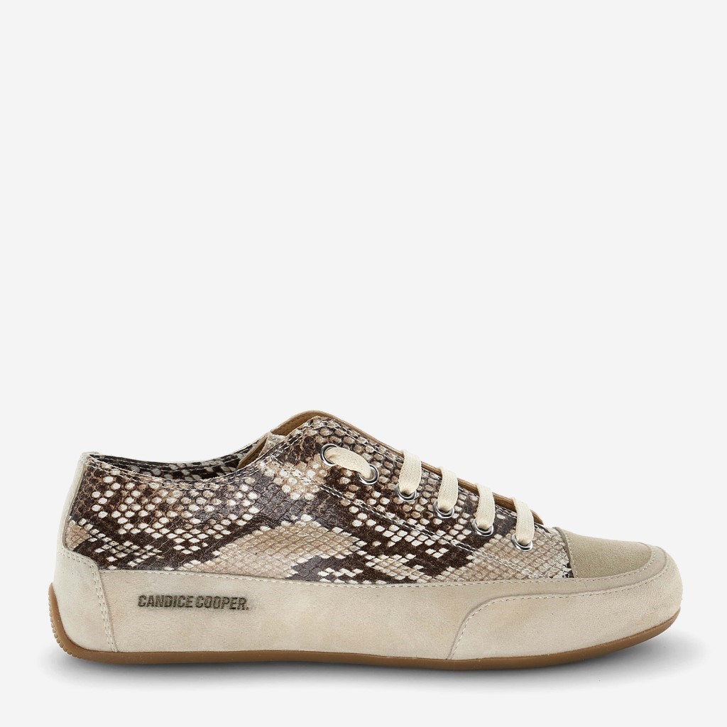 Klassisk Rock S i "slangeskinn" med shimmer